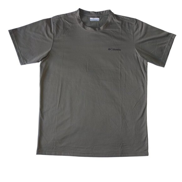 Columbia, Green Short Sleeve Shirt, Polyester, for Men, Size M. - Picture 1 of 6